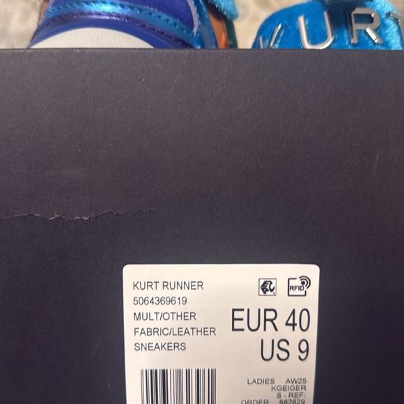 NWT Kurt Geiger Runner Multi Sneakers - matching crossbody listed separately 😍 - Picture 9 of 10